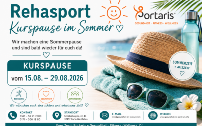 Rehasport Kurspause im Sommer ☀️