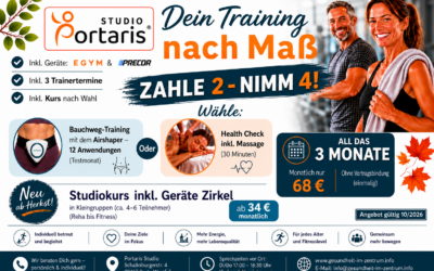 Neu ab September – Jetzt doppelt profitieren!
